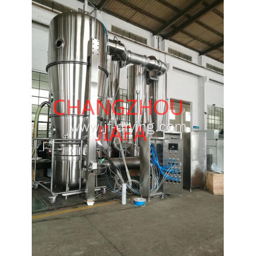 Fluid bed bottom spray coating machine